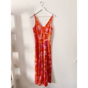 Ken Scott Floral Summer Dress 1970s